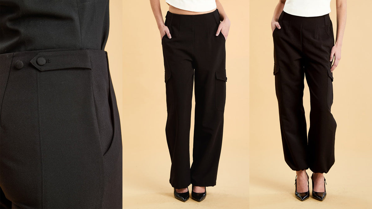 The Adjustable Cargo Pant That Changes Size and Style